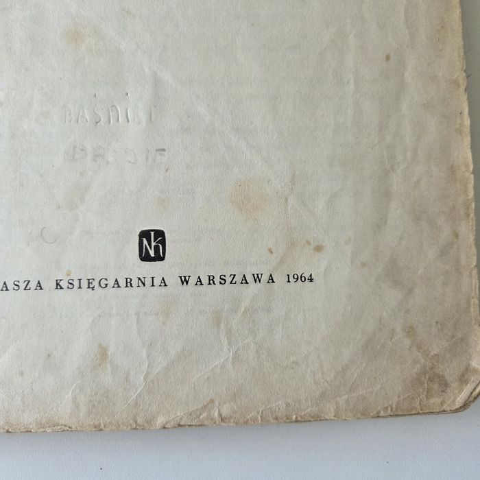 Książka z 1964 Grimm Baśnie antyk