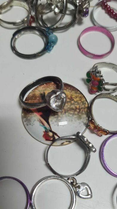 Lote Bijuteria para DIY / Manualidades / Loisirs Créatifs (Com Caixa)