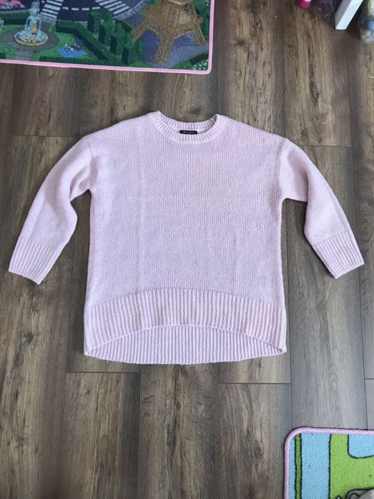 New Look Petite sweter różowy rozmiar L ale będzie idealny na S i M