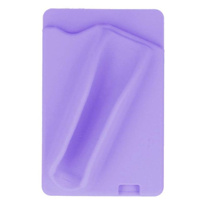 Porta-cartões Lip para Telemóvel Creme- Casa de las Carcasas