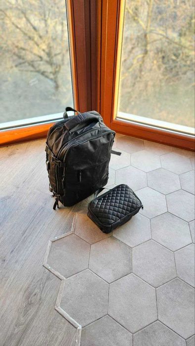 Plecak Do Samolotu 40x30x20 Wizzair Ryanair USB + GRATIS Kosmetyczka