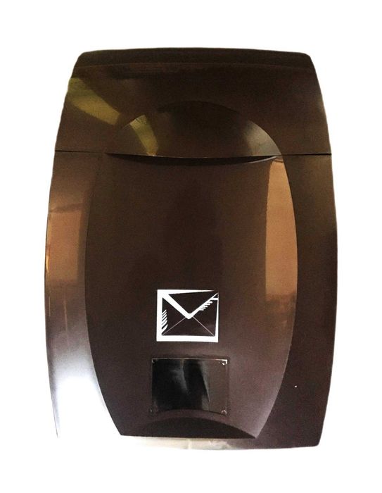 Skrzynka pocztowa na korespondencje listy polska plastik czekolada