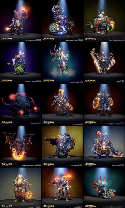 Продам скіни сети дота skins  collectors dota 2