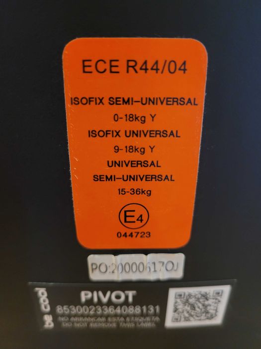 Cadeira Auto Be Cool 360.º