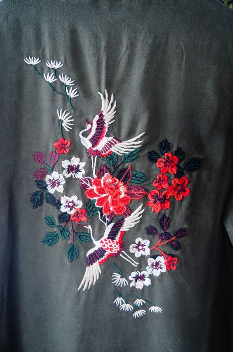 Koszula haftowana lyocell/tencel - boho