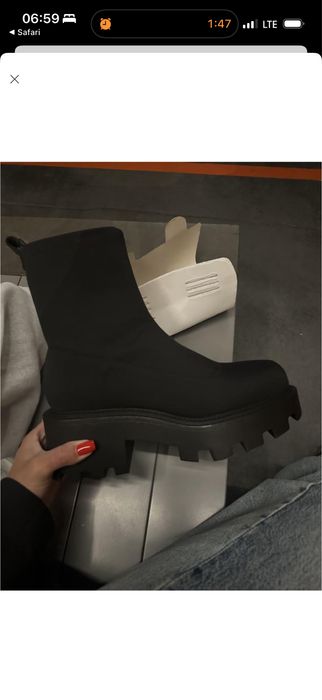 Zara Текстильні челсі