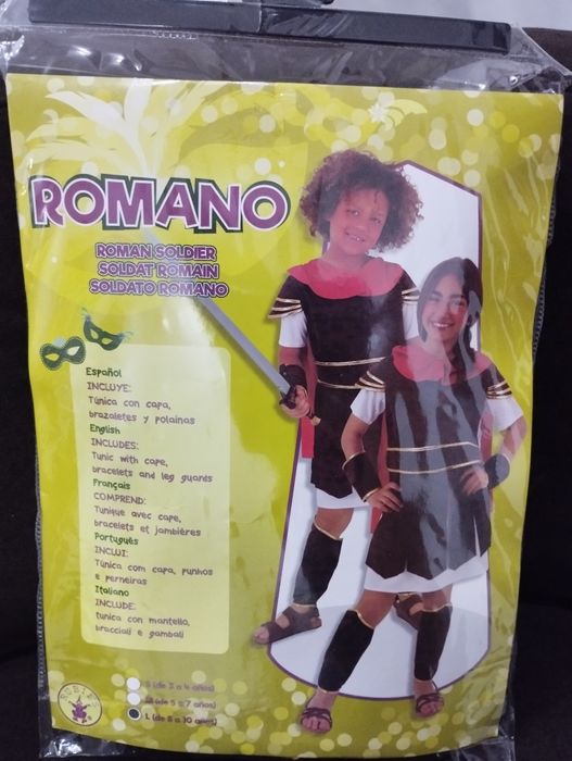 Fantasia Carnaval - Soldado Romano