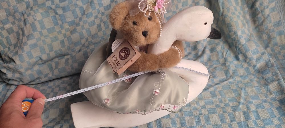 Boyds Bears. Ведмедик Boyds +гусак