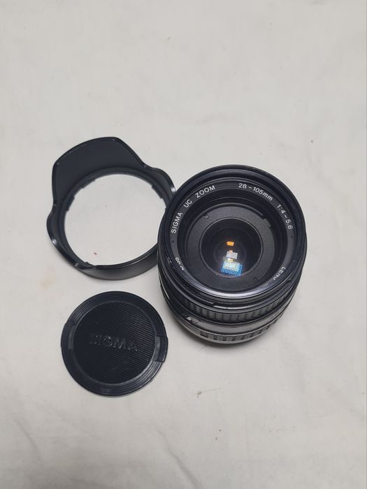 Lente Sigma Zoom 28-105mm Autofocus para Canon EF (DSLR e Filme)