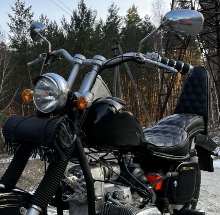 Дзеркала мото (пара) "ОВАЛ ХРОМ" M8  М10 R+R