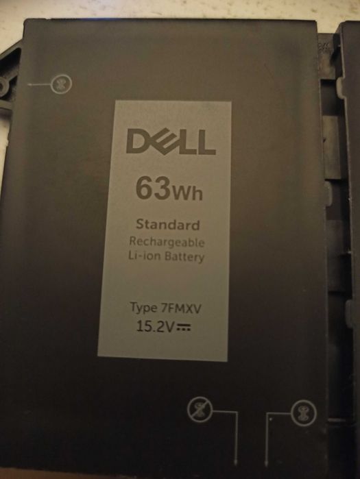 Bateria 7FMXV do laptopa Dell Latitude, 3941 mAh