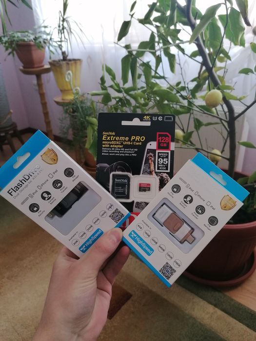 Флешка для Android 256 Гб флеш память для андроид и ноутбука