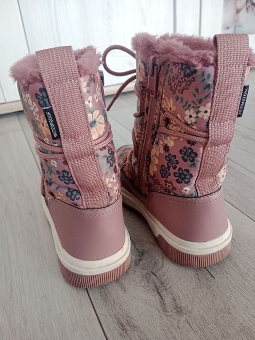 Śniegowce dziecięce H&M róż 29