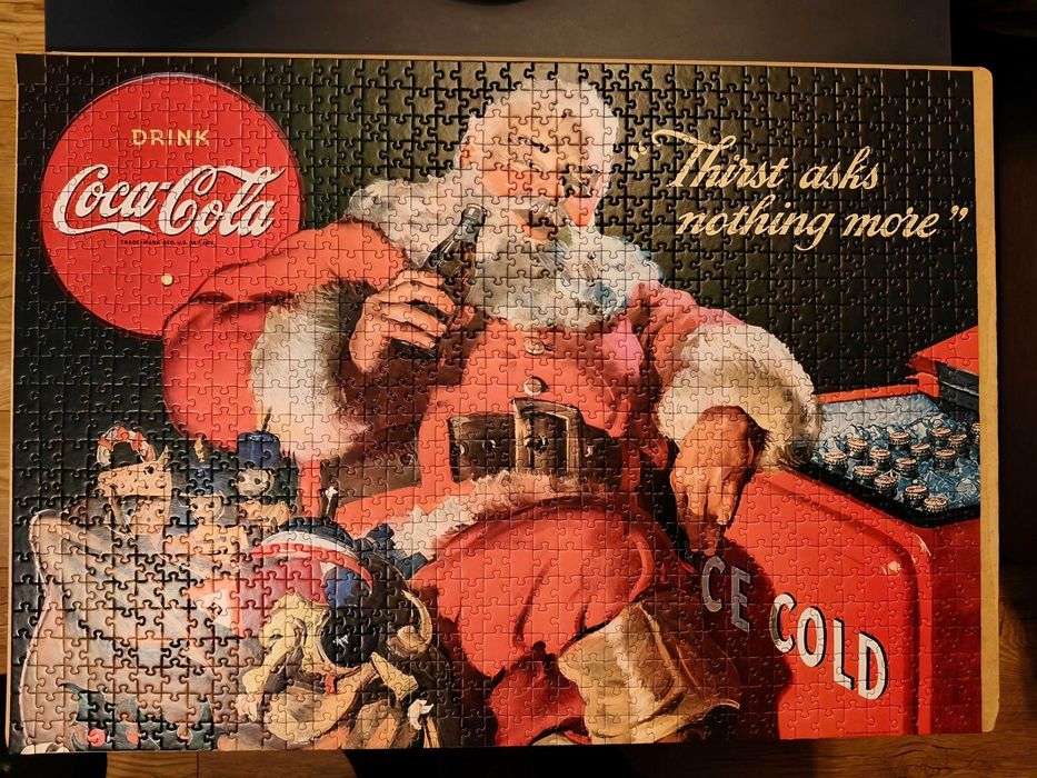 Puzzle trefl coca cola