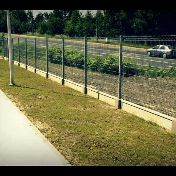 Ogrodzenie ogrodzenia panelowe panele słupki brama furtka płot palety