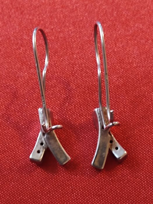 Stare srebrne kolczyki