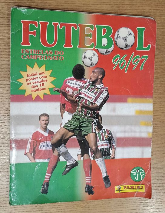 Cromos Caderneta Futebol 96-97 PANINI