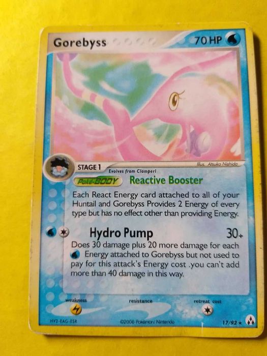 Pokemon Card- Gorebyss 70 HP