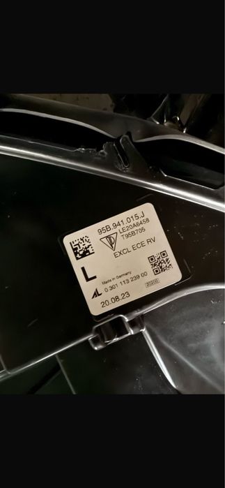 Фара на Porsche Macan. Європа PDLS. НАЯВНІСТЬ!