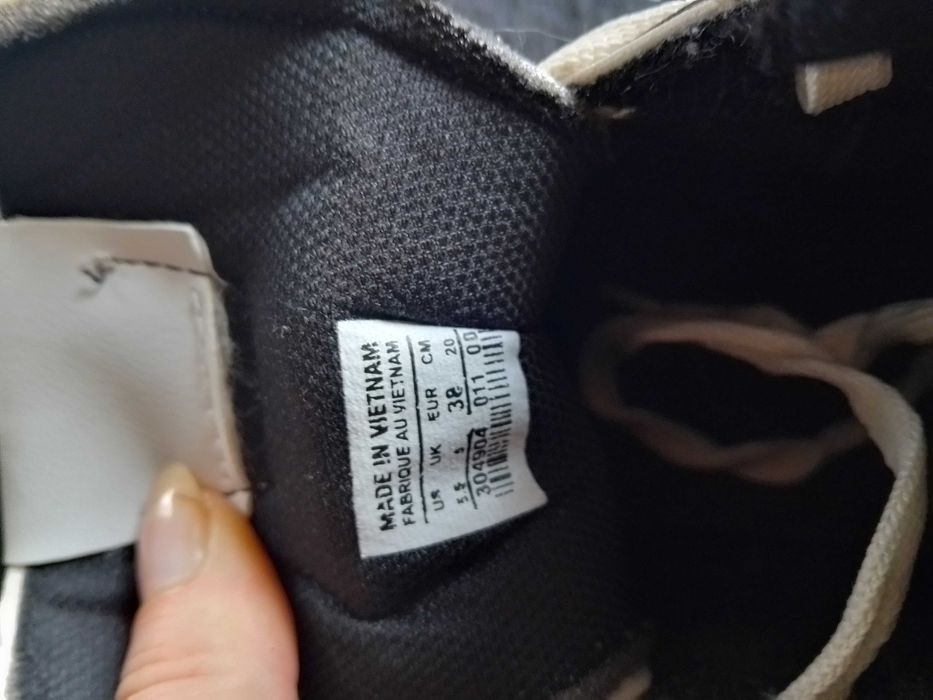 Buty Nike biało-czarne