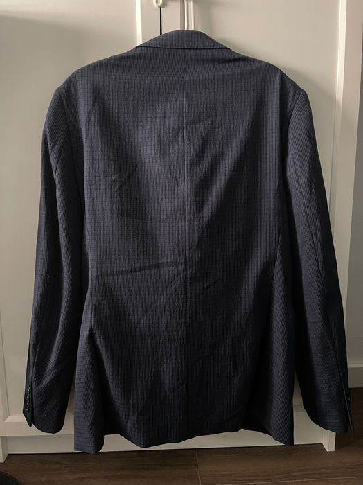 Fato completo zara impecável azul marinho