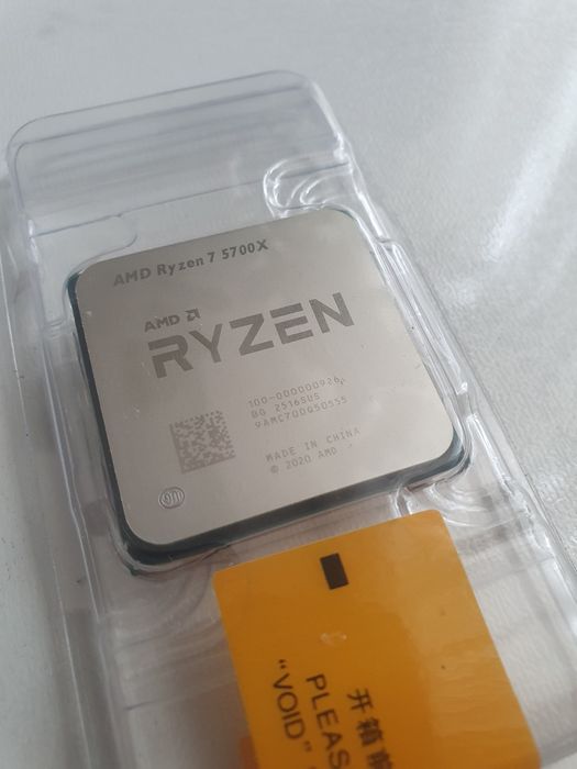 Процесор AMD Ryzen 7 5700X (3.8GHz 4.7GHz 32MB 105W AM4) Новий