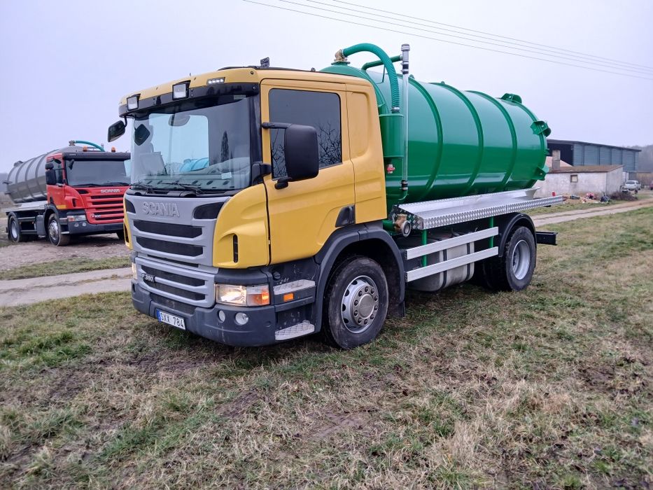 Scania P360 Samochód asenizacyjny asenizacyjna beczka szambiarka szamb