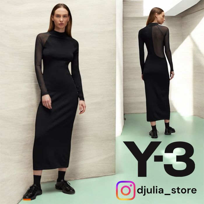 Женский плащ y-3 adidas yohji yamamoto