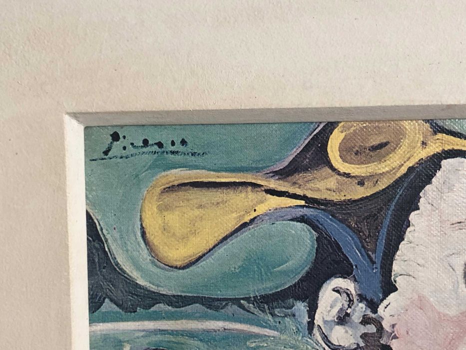 Picasso, reprodução de qualidade, anos 1970/1980