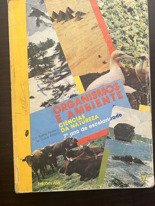 Lote livros escolares ciencias e quimica antigos