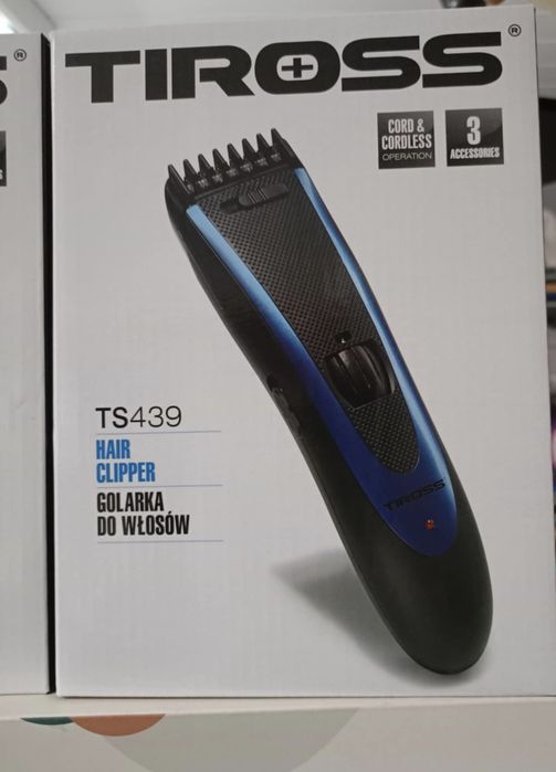 NOWA maszynka do strzyżenia włosów bezprzewodowa Tiross