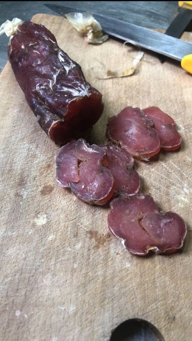 Мацик поліський домашній, каврук, сиров'ялене м'ясо