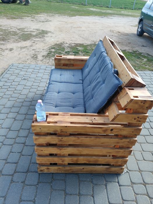 Ławka ogrodowa z palet