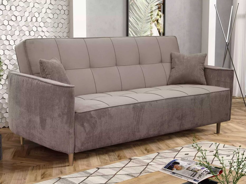 Wersalka TED z pojemnikiem na pościel - transport Węgrów