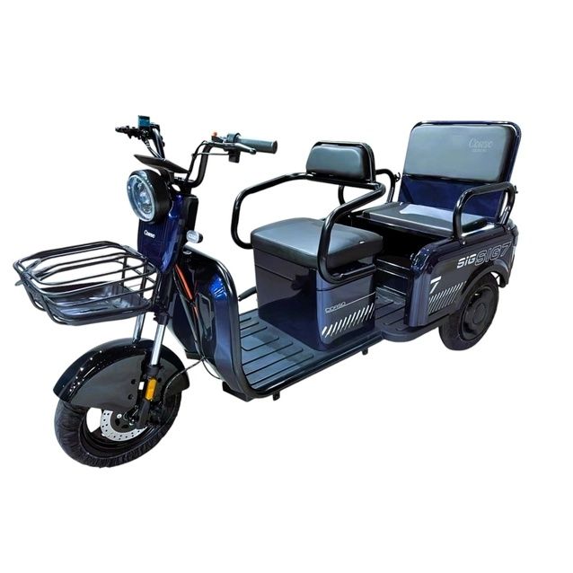 ‼️Електротрицикл 1200 Вт 72 v/23 ah  ТЯГОВИТИЙ !!трицикл ‼️