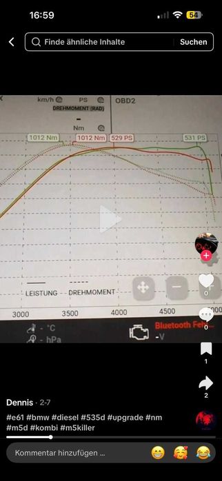 BMW E61 535D 500km STAGE 3