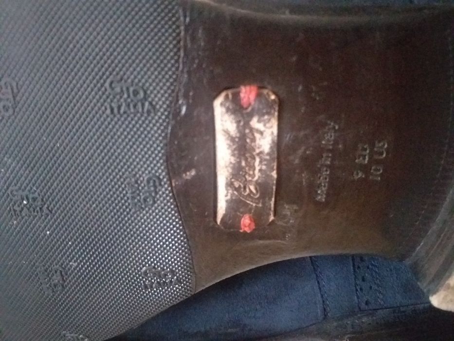 Brioni , чоловічі замшеві туфлі, класичні. Розмір 44