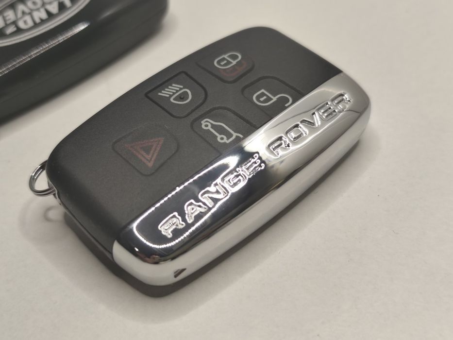 Carcaça Chave Comando Range Rover Sport Evoque Vogue Land Rover Discovery Freelander 5 Botões Keyless Capa Novo