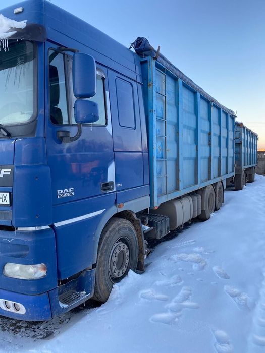 Авто DAF XF 105460 -2008   грузовой контейнеровоз - зерновоз