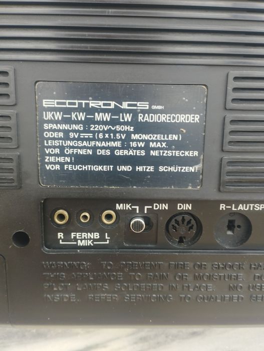 Rádio antigo maximal 840