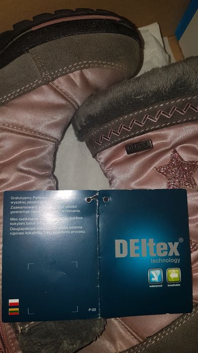 buty kozaki zimowe rozm 30, dl wewn 18,8 dziewczęce