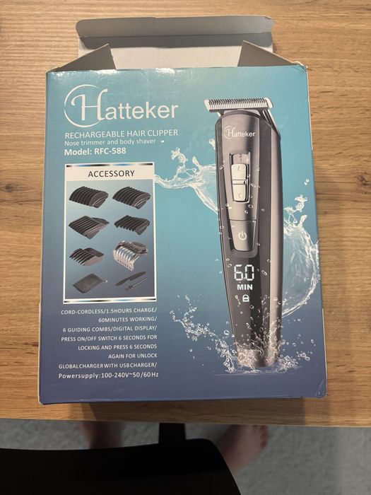 Golarka 5 w 1 Hatteker Beard Kit