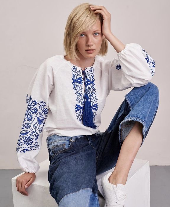 Жіноча вишита сорочка вишиванка, женская блуза вышиванка