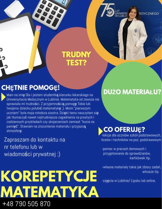 Korepetycje matematyka