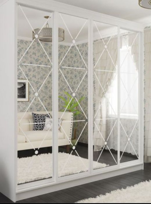 Шкаф- купе Венеция белый