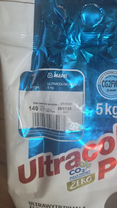 Fuga mapei 149 pisaek wulkaniczny 5kg