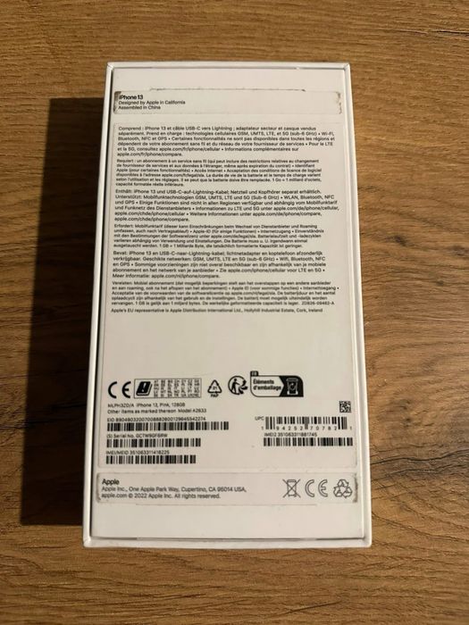 iPhone 13 Biały 92% Kondycji Baterii.