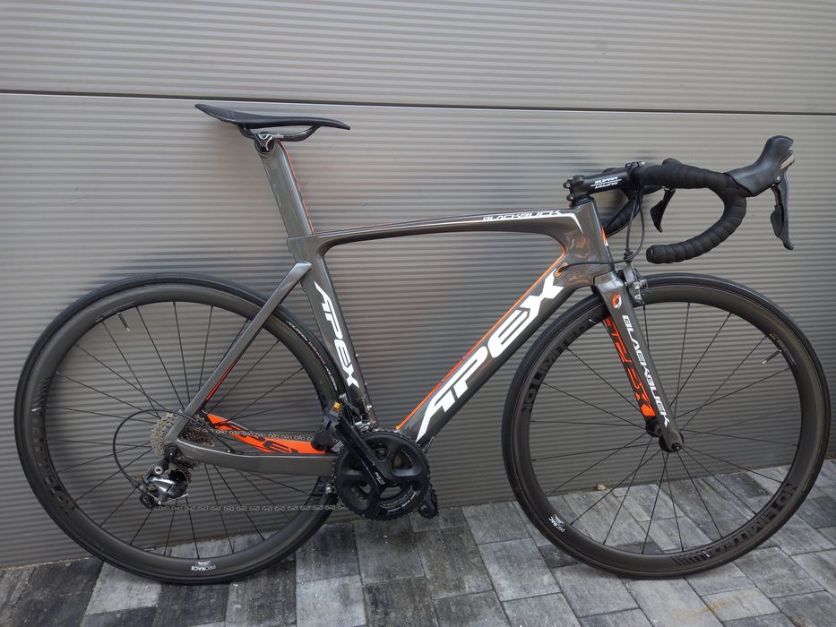 Rower szosowy szosa karbonową Apex Blackbuck 105 Ultegra Nowe koła 56