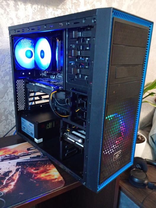 Игровой Мультимедийный компьютер. Intel core i5 6400 2.7Ghz ASUS Strix AMD RX570 4Gb
