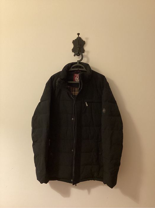 Kurtka meska XL-XXL, nowa, granatowa, bardzo ciepla